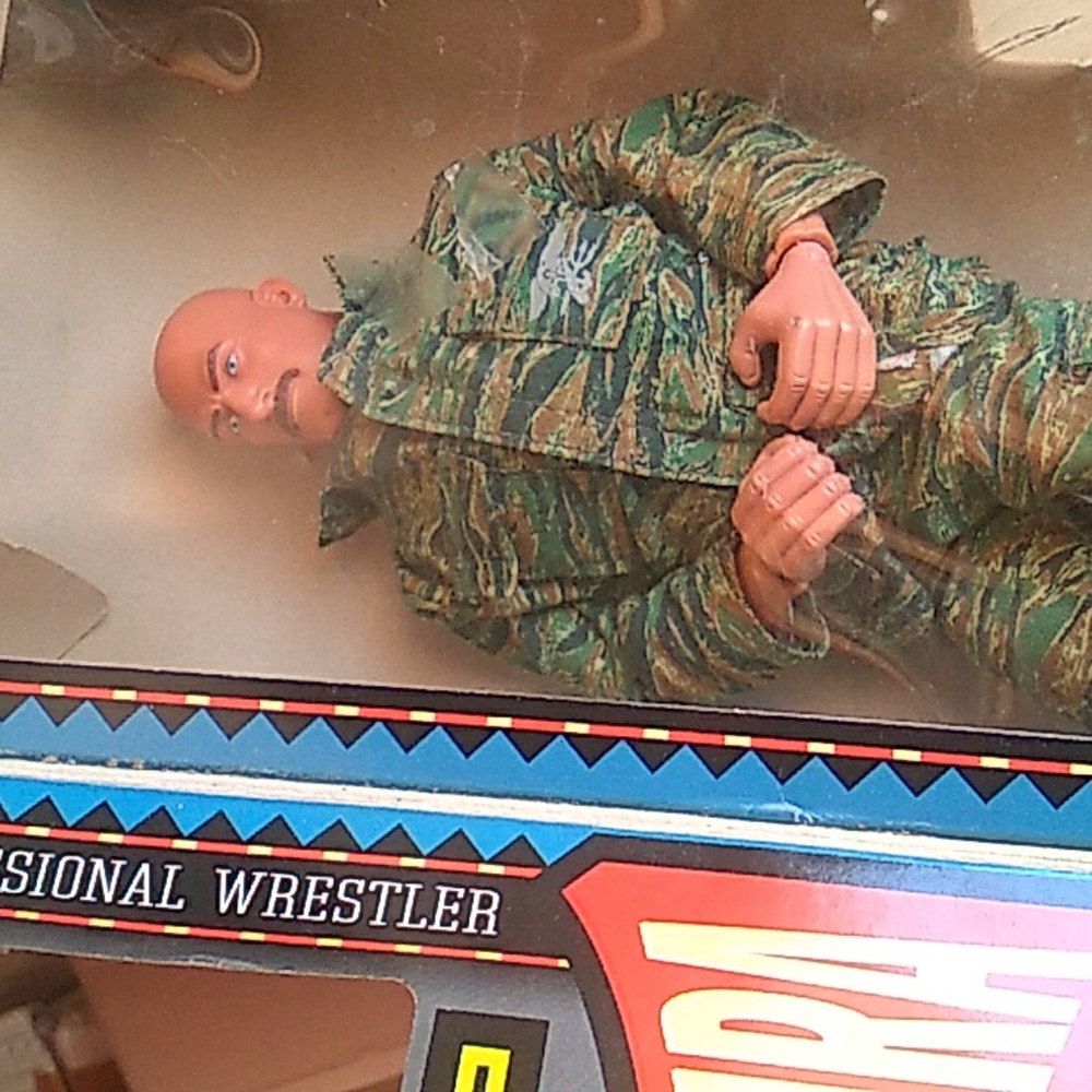 🎲Vtg 1999 Jesse Ventura Action Figure Navy Seal Doll NIB